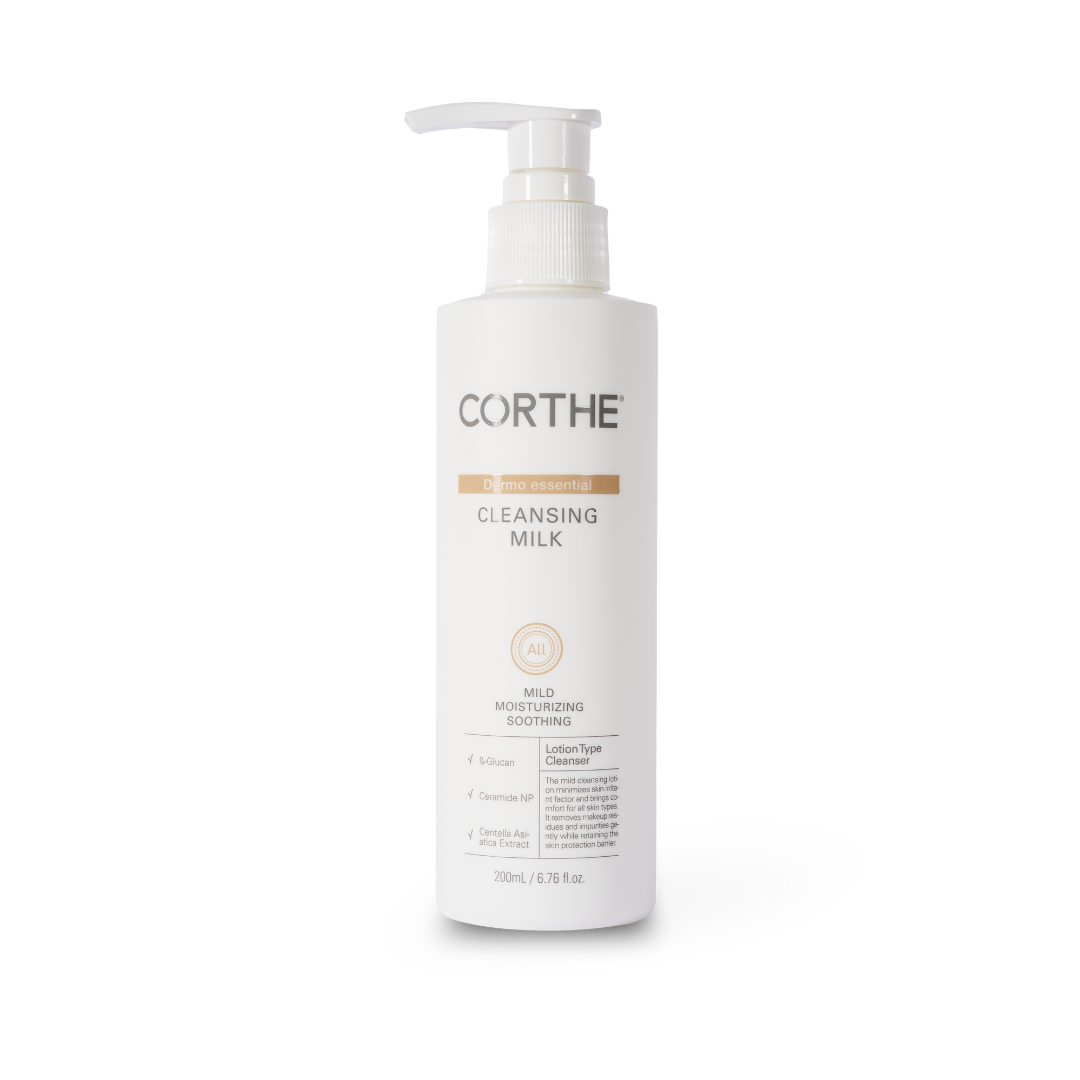 Corthe Dermo Essential Cleansing Milk in Sensitive Skin Recovery Routine Kit